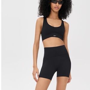 SET Active Black Bike Shorts